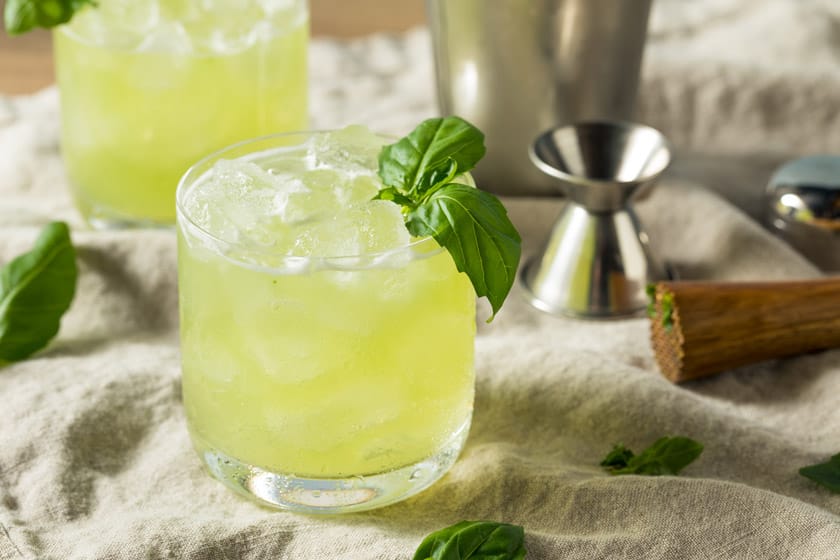 Gin Basil Smash