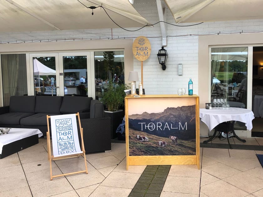 THORALM Gin at the summer festival of the Golf and Country Club Seddiner See