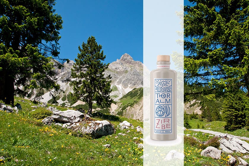 Zirbenlikör THORALM ZIRBE